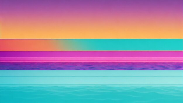 Photo gradient background with colorful wallpaper banner