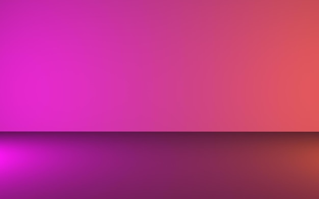 Gradient background with pink and red light effect