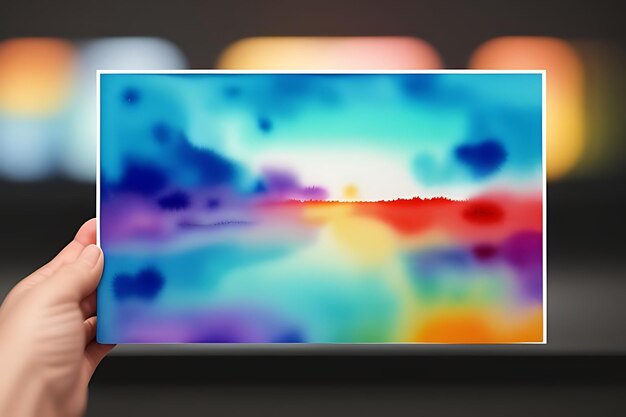 Photo gradient banner