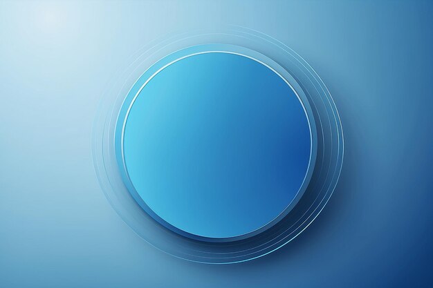 gradient blue background with circle theme