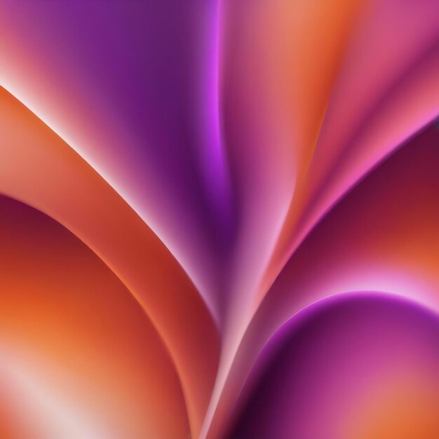 Gradient blur orange white purple abstract background
