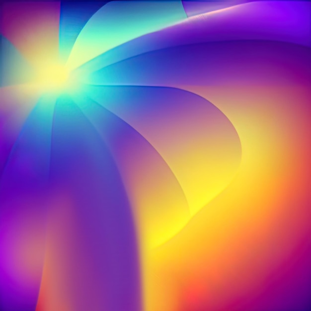 Gradient blur purpleyellow background