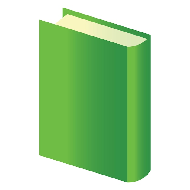 Элемент книги с градиентом