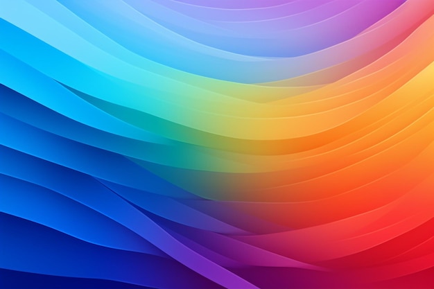 Gradient bright color background