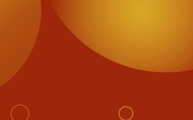 Gradient Bronze Orange Abstract Creatief achtergrondontwerp