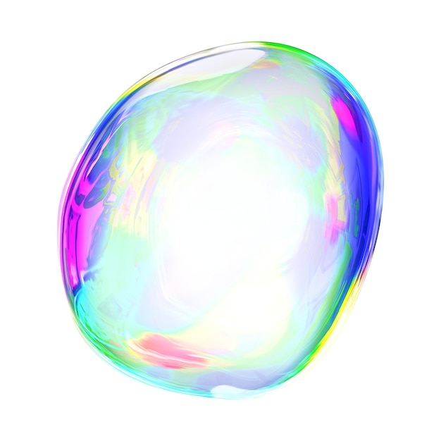 Gradient bubble png geometric shape transparent background