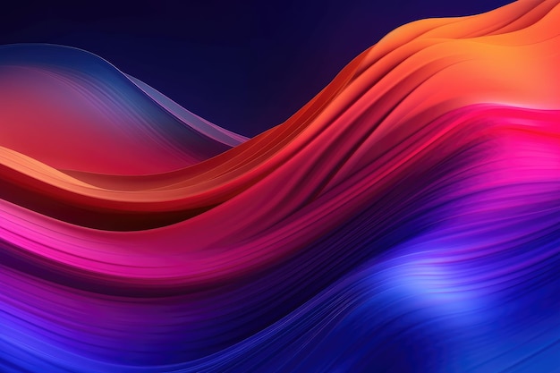 Gradient color abstract mobile wallpaper