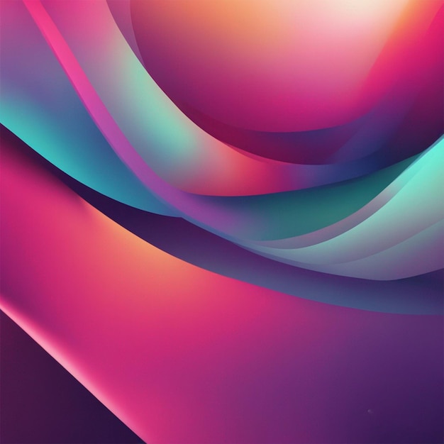 Gradient colorful background ai generator