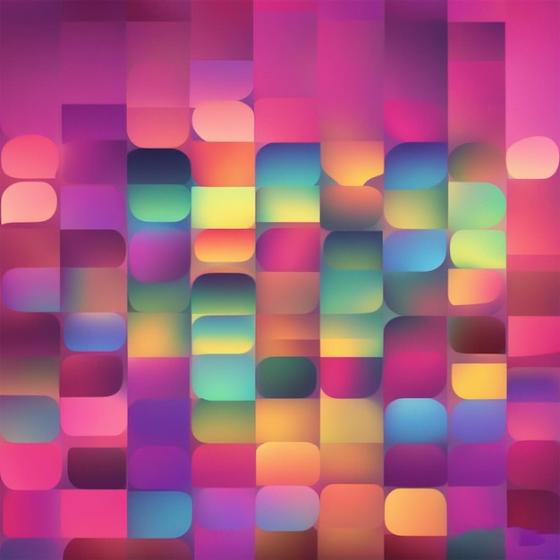 Gradient colorful background ai generator