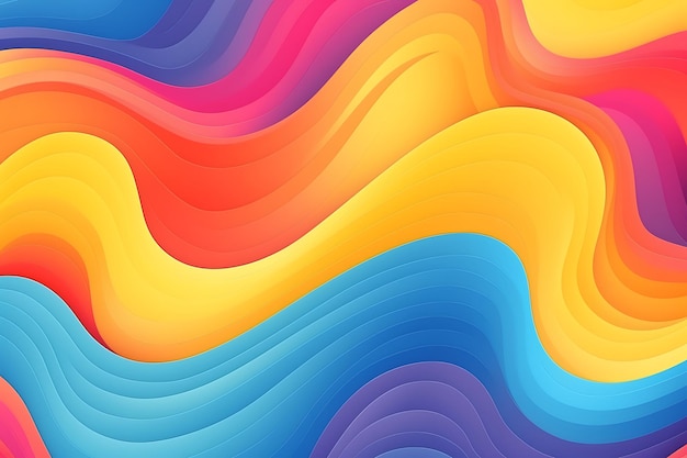 Gradient colorful grainy dynamic background