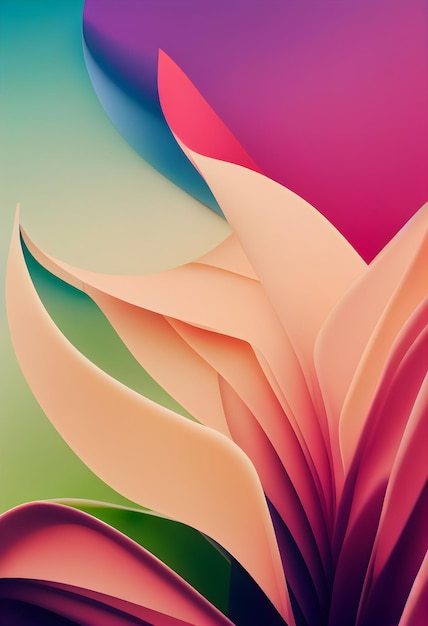 Gradient colors background multicolor illustration