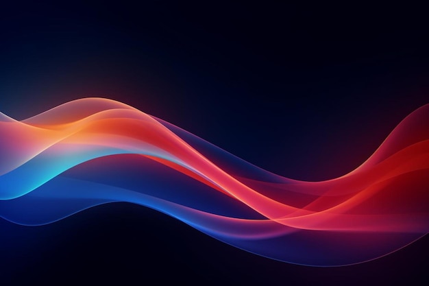 Gradient dynamic lines background