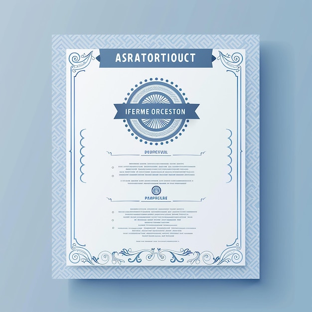 gradiënt en moderne certificaatssjabloon met batch met de beste prestaties