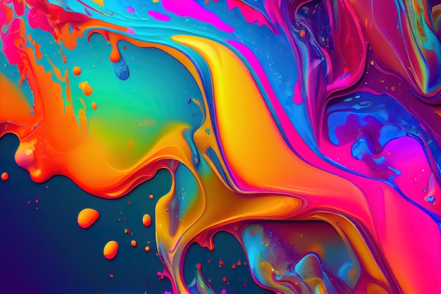 Foto gradient fluid liquid wallpaper 5