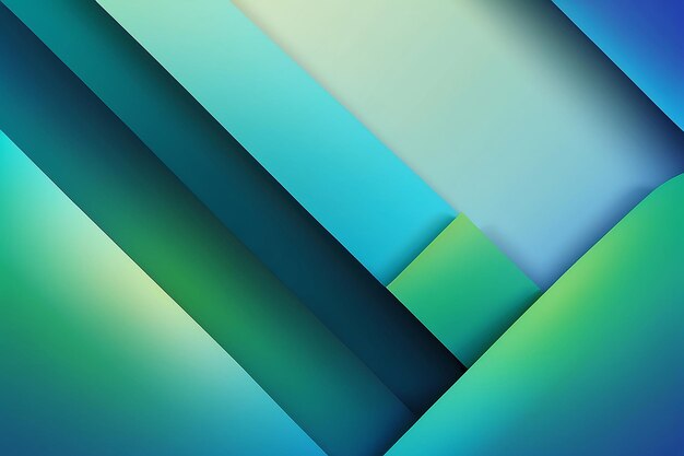 Gradient Geometric Harmony Abstract Composition for Versatile Design