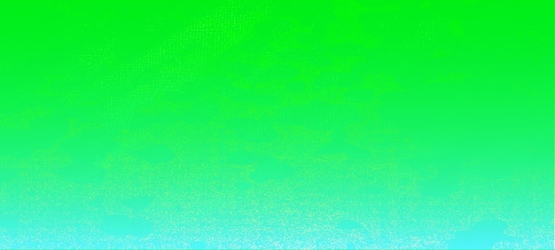 Gradient Green Panorama Banner background