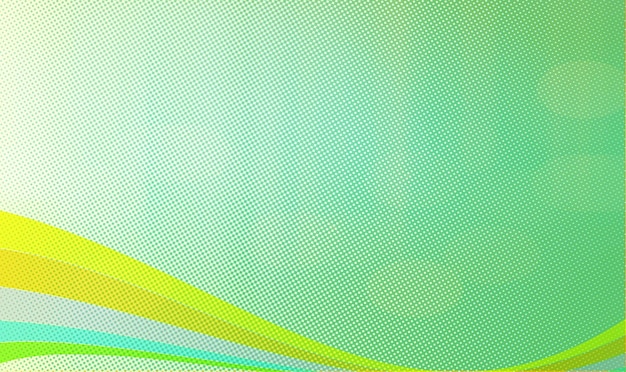 Gradient green wave background with copy space for text or image