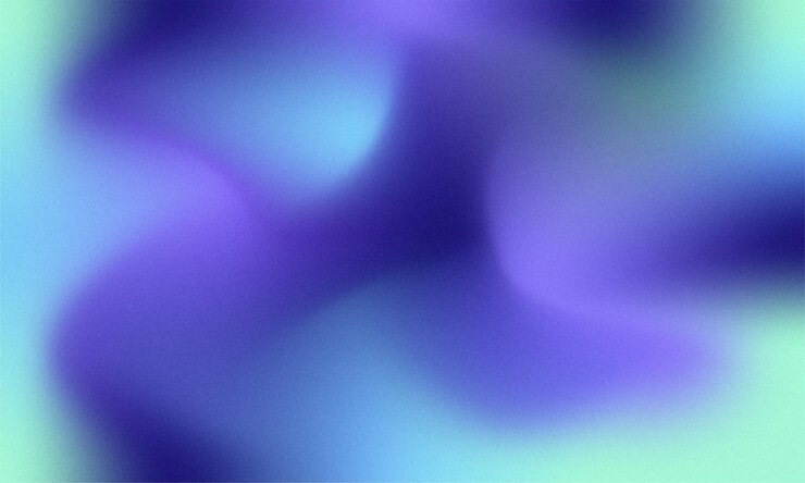 Photo gradient light grainy abstract blue background