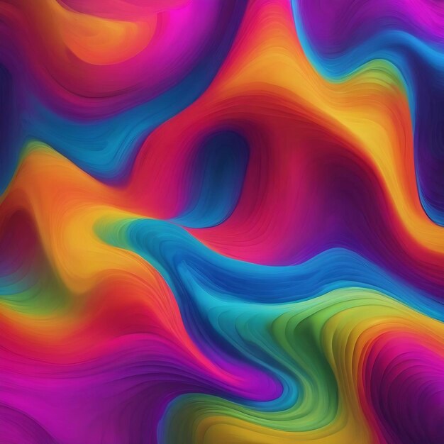 Gradient liquid abstract background