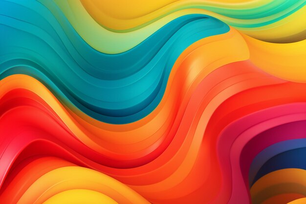 Gradient liquid abstract background