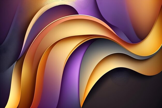 gradient luxurious golden background. ai generated