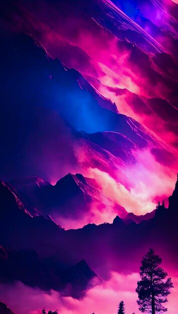 Gradient Mobile Background