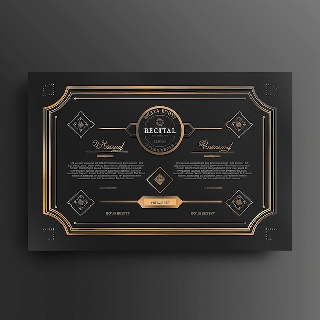 gradient and modern certificate template with batch of best performance