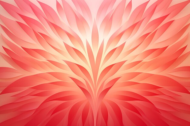 Gradient peach pattern design