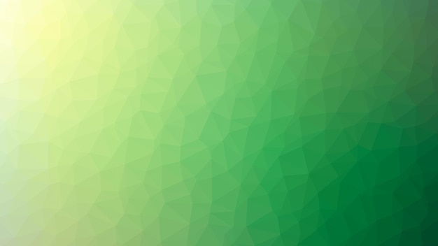 Gradient polygon background with green and surrounding colors