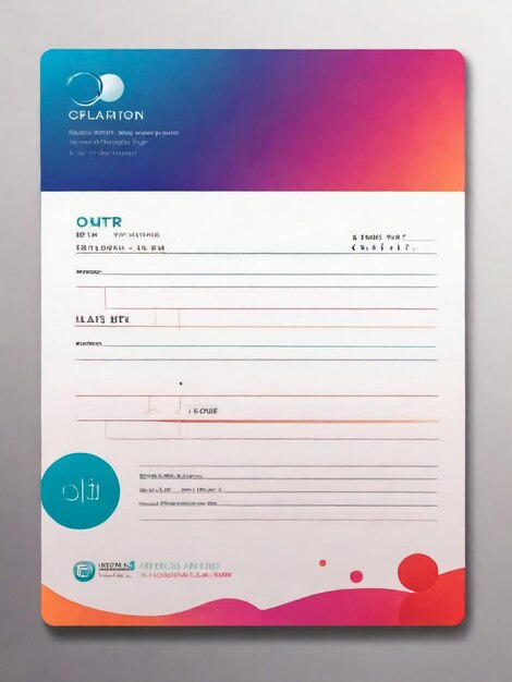 Gradient prescription template