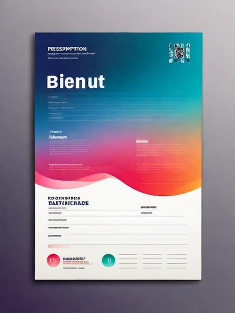 Gradient prescription template