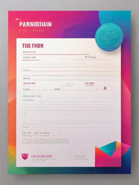 Photo gradient prescription template