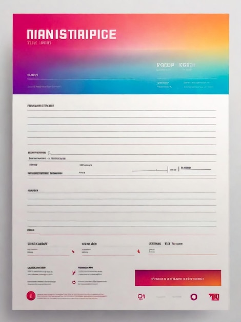 Photo gradient prescription template