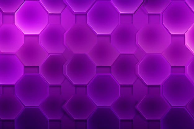 Gradient purple hexagonal background