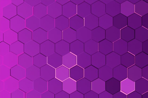 gradient purple hexagonal background