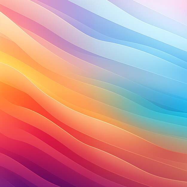 Photo gradient rainbow background