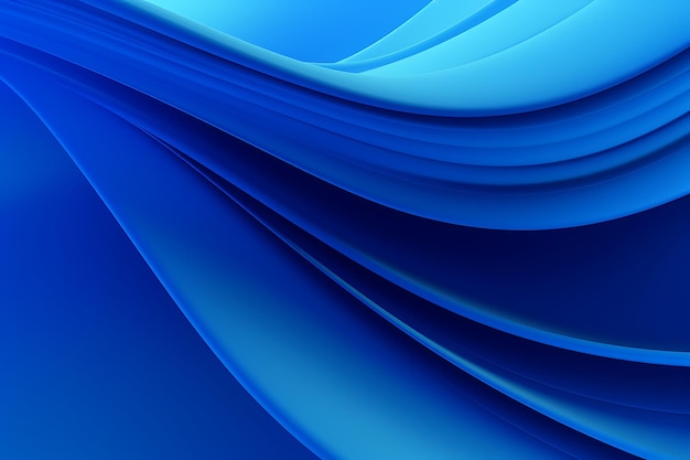 Gradient sharp lines abstract blue background