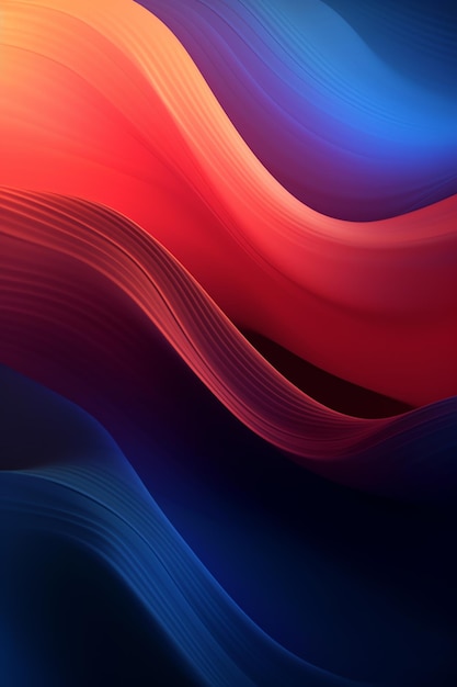 Gradient smooth abstract background