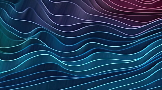 Photo gradient texture background 3d metal liquid abstract 3d metal backgroundwaves colorful background