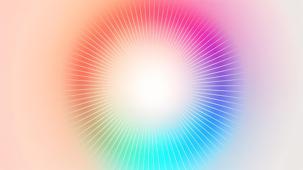 Foto gradiënt van de kleur cirkel vector korrel geluid