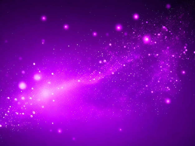 gradiënt violet gloeiende deeltjes achtergrond