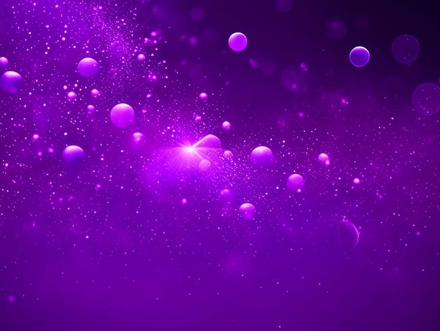 gradient violet glowing particles background