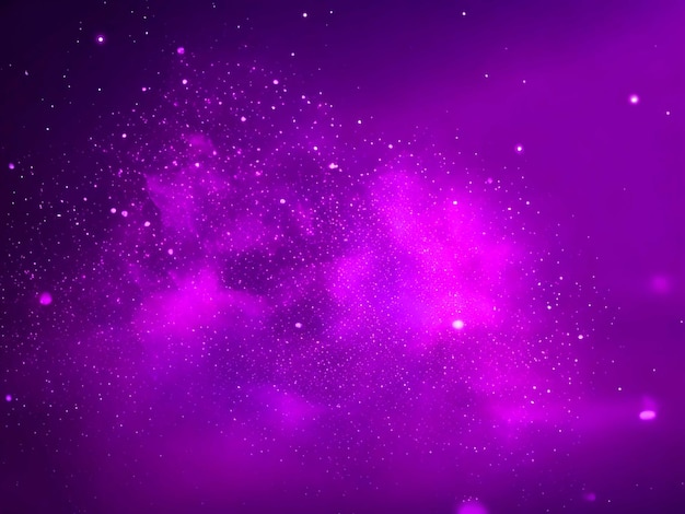 gradient violet glowing particles background