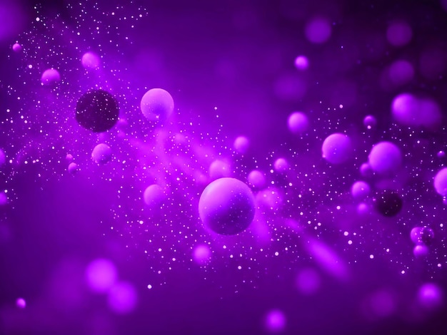 gradient violet glowing particles background