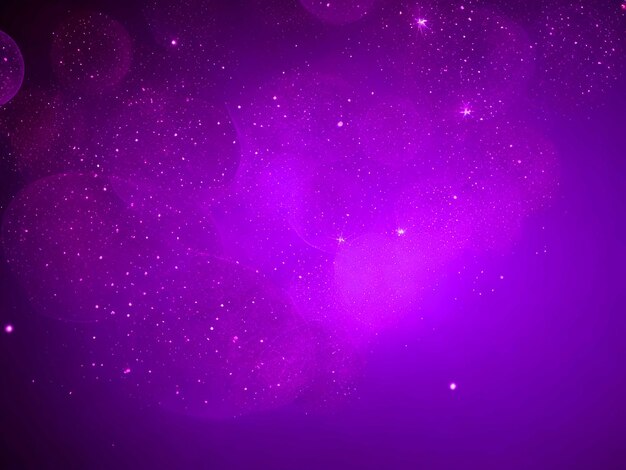 gradient violet glowing particles background