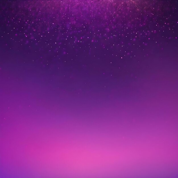 Gradient violet glowing particles background