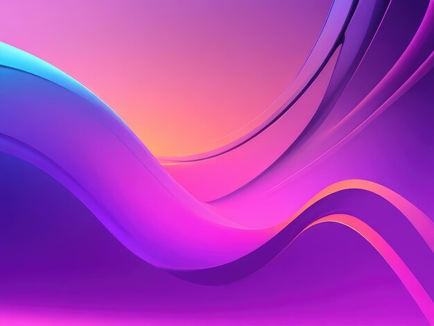 Gradient wave abstract background