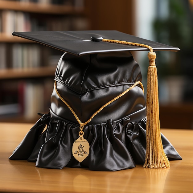 graduation cap mockup