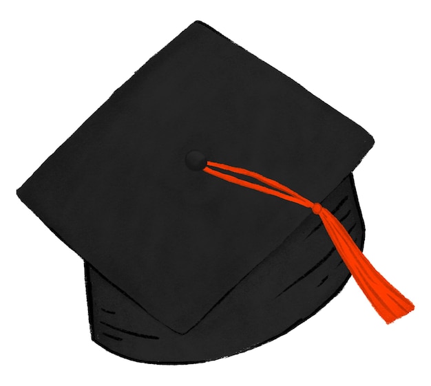 graduation cap png sticker celebration graphic transparent background