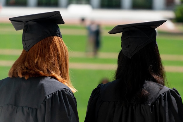 アメリカ大学の卒業式の日